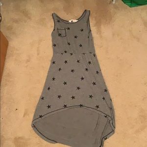 A high low star dress